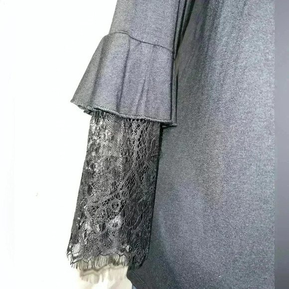 Milan Kiss Womens Black Blouse - Picture 4 of 9